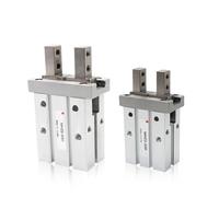 Pinza paralela neumática de aire MHZ2-10D MHZ2-16D MHZ2-20D MHZ2-25D 32D 40D Abrazaderas de aluminio Cilindro de dedo 1 pieza(MHZ2-20D)