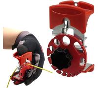 Pinza pelacables eléctrica, 11 × 7 × 6 cm máquina pelacables manual, 24-0AWG, pinza pelacables automática para pelar y cortar cables, pelacables eléctrico 2 en 1 para cables de diferentes diámetros