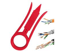 Pinza pelacables mini para cables eléctricos - Pinza crimpadora para cables - Rectificador rápido | Para electricistas, sector automotor, informáticas, uso doméstico, taller mecánico, industria y