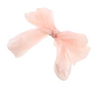 Pinza Pelo con Lazo Rosa de Poliéster Estilo Francés