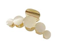 Pinza Pelo de Aleación Dorada para Mujer, Tocado Elegante | Decoración Diaria y Eventos, Estilo Creativo Sencillo, para Señoras, Acabado Único, Uso Versátil