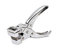 Pinza Perforación con Cabezal en T, Perforador Forma De T | Compacta, Perforadora Manual con Troquel en T, Ligera, para Tiendas, Talleres