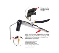 Pinza piegatrice manuale F92C 8CM, pinza piegatrice per lamiera, pinza in acciaio, pinza per lettere