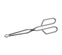pinza - pinza de barbacoa de acero inoxidable de 380 mm, resistente al calor, con mango ergonómico y sistema de bloqueo para mayor seguridad.