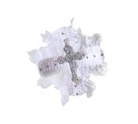 Pinza plana oscura para el pelo, cruces, lazos, racimos, elegante, color negro, accesorios para fotos