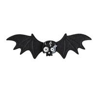 Pinza plana oscura para el pelo, diseño de calavera, balletcore, accesorio para fotos