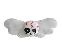 Pinza plana oscura para el pelo, diseño de calavera, balletcore, accesorio para fotos