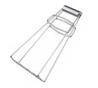Pinza plegable de acero inoxidable for cuenco caliente, soporte for platos, pinzas for placa vapor, pinza anticaliente, herramientas cocina, 2 uds Para Retire Platos