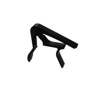 Pinza transpositor de cambio rápido con clip, 2 piezas de cejilla metal for guitarra y ukelele, multicolor(Black)