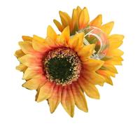 Pinza única para el pelo, diseño de flores grandes, adorno y adorno para el día de San Valentín