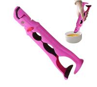 Pinzas antideslizantes para placa calefactora de 8 pulgadas | Abrebotellas resistente al calor con pinzas para platos calientes de ABS | para microondas, cocina, cocina, barbacoa, hornear