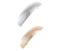 Pinzas Cabello de Aleación, Juego de 2 Unidades Dorado Plata