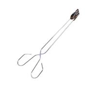 Pinzas Chimenea Stainless Steel Grill Tongs Food Vegetable Meat Charcoal Clamps Frying(2PCS)