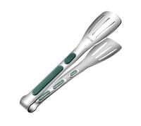 Pinzas Cocina Pinzas de cocina acero inoxidable 304 con mango antideslizante for carne barbacoa, accesorios for asar a la parrilla, pinzas for alimentos, for pan y ensaladas(M)