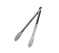 Pinzas Cocina Pinzas de cocina for ensalada, filete, carne, acero inoxidable, for camping, barbacoa, freír alimentos, pinzas(12 inches(30.48cm))