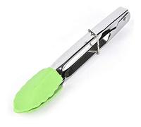 Pinzas Cocina Pinzas for carne, antiadherentes, de acero inoxidable, for servir ensaladas y barbacoa, creativas(Green)