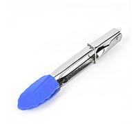 Pinzas Cocina Pinzas for carne, antiadherentes, de acero inoxidable, for servir ensaladas y barbacoa, creativas(Blue)