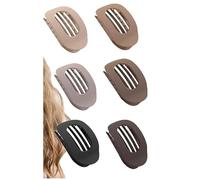 Pinzas curvadas para el pelo para mujeres y niñas, pinzas antideslizantes de sujeción fuerte, se adaptan a cabello fino y grueso, accesorios de moda multicolor