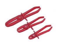 Pinzas de Abrazadera 3 Piezas Set de Herramientas de Manguera de Nylon para Abrazaderas Pinza para Mangueras de Freno Herramienta para Líneas de Gasolina Radiador Mangueras de Freno Refrigerante