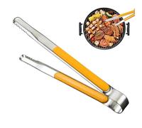 Pinzas de acero inoxidable - Cocina Pinzas de acero inoxidable Utensilios de cocina,Resistente al calor, antideslizante y fácil de usar, ideal para servir, cocinar, hacer barbacoas, ensaladas y hornea