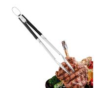 Pinzas de acero inoxidable, juego de herramientas de cocina de 20.08 pulgadas, kit de tenedor de espátula, accesorios de barbacoa, accesorios de cocina para carne, maíz, cerdo, interior y exterior