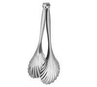 Pinzas de acero inoxidable - Pinzas de metal para servir, paquete de seis pinzass de agarre para girar alimentos, pinza para freír pan y ensalada | Barbacoa, cocina, Camping, cocina, Control de servic