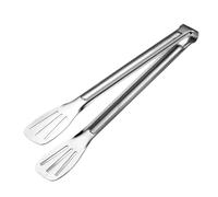 Pinzas de acero inoxidable, utensilios cocina, herramienta for Buffet, pinza anticalor for pan, pinzas pastelería for postres, ensaladas y barbacoa, 2 uds(14 inches)