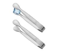 Pinzas de azúcar | 2 pinzas de acero inoxidable para servir | alicates de metal para cócteles, para, malvaviscos, barberos en casa, restaurante, hotel, club, mesa de comedor, servicio buffet