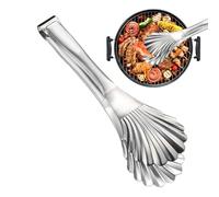 Pinzas de cocina - Alicates de acero inoxidable a bordo dividido | Alicates de servicio para barbacoa, picnic, camping, restaurante