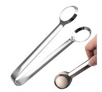 Pinzas de cocina - Alimentos de 7,20 pulgadas | Herramienta de cocina de acero 430 - Mango ergonómico antideslizante para servir ensalada, pasta y albóndigas, diseño duro