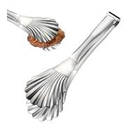 Pinzas de Cocina - Con Empuñadura Antideslizante Y Bordes Festoneados Para Manipular Alimentos - Utensilio para Servir Comida,Para Uso En Barbacoa y Parrilla, Jardín Trasero, Picnic, Acampada, Restaur