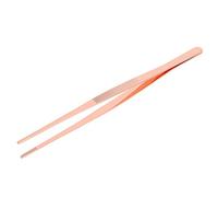 Pinzas de Cocina de Acero Inoxidable 304 con Puntas Ser ed: Pinzas de Precisión de Grado Alimenticio para Cocinar, Hornear y Servir (Oro rosa)