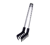 Pinzas de cocina de acero inoxidable con mango ergonómico para un manejo seguro de alimentos calientes, pinzas de ensalada y pastas