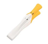 Pinzas de cocina de silicona, pinzas de cocina para cocinar - Diseño de pato diseño a prueba de calor Tong de cocina | Mango antideslizante Utensilios seguros para lavavajillas para g