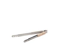 Snow Peak Pinzas para Fuego, Acero Inoxidable/Haya, 40 x 40 x 2,5 cm