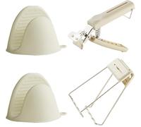 Pinzas de cocina para uso general, Mango antideslizante de Metal resistente para tazones de agarre y movimiento de Catering