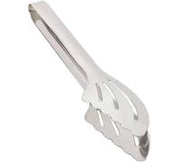 Pinzas de cocina Pinzas de acero inoxidable con forma de mariposa for barbacoa, for servir carne y fruta.(Silver)