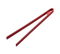 Pinzas de cocina, Pinzas de silicona for alimentos, calor multicolor for barbacoa, cocinero y ensaladas(Rosso)