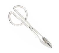 Pinzas de Cocina Tipo Tijera para Pan y Ensalada de Acero Inoxidable | Mango Ergonómico Antideslizante, Uso Seguro para Servir, Aptas para Carnes Parrilla, Pasteles y Bar