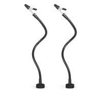 Pinzas de cocodrilo ajustables de metal de 310 mm, mano de ayuda para soldadura de automóviles, joyería, pintura, 2/4 unidades, brazo flexible fuerte reforzado con metal, base giratoria flexible