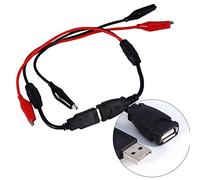 Pinzas de cocodrilo USB VBESTLIFE con Pinzas de cocodrilo para Conectores de Cable USB para probar la Capacidad de Voltaje