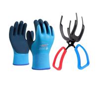 Pinzas de control antideslizantes metálicas, accesorios de multifuncionales, para atrapar y soltar en agua salada y agua dulce, así como en o