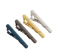 Pinzas de corbata clásicas de cobre para hombre, abrazadera de cierre de barra, para festivales, Navidad, bodas, tiendas, bares, As show, Metales no preciosos, No es una piedra preciosa