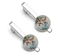 Pinzas de corbata de patos de madera para hombre, para corbata, para negocios, bodas, regalos, 5,5 x 2,2 cm