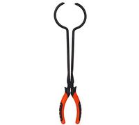 Pinzas de crisol, pinzas de acero para horno fusible de oro, herramienta de fabricación de joyas, para fundición de metales preciosos