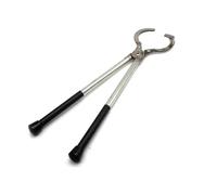 Pinzas De Crisol Pinzas de crisol de 1 kg, 2 kg y 3 kg for horno de fusión, máquina de fundición de joyas, soporte de grafito, alicates de acero inoxidable, herramientas de joyería Para Crisol(3kg)