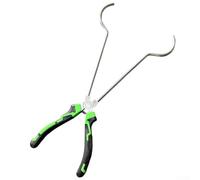 Pinzas de crisol, pinzas doradas para horno de fusión con diseño antiquemaduras, abrazaderas de acero inoxidable para metalurgia y fabricación de joyas