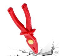 Pinzas de electricista, pinzas aisladas, abrazadera universal aislada multipropósito de 1000 V - Alicates de punta cónica, pinza de mango antideslizante antimagnética para instalación de instrumentos