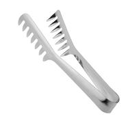 Pinzas de espagueti, pinzas para pasta, pinzas de acero inoxidable para pasta | Clip de alimentos de acero inoxidable para fideos espaguetis - Agarre cómodo, resistente al calor, para cocinar en casa