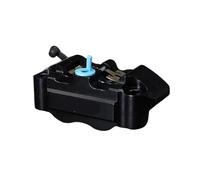 Pinzas De Freno CNC ADL-4 Para Motocicleta, 25 Mm X 4 Pistones, Con Bomba Y Montaje 82 Para YAM&AHA Scooter Modify(A)